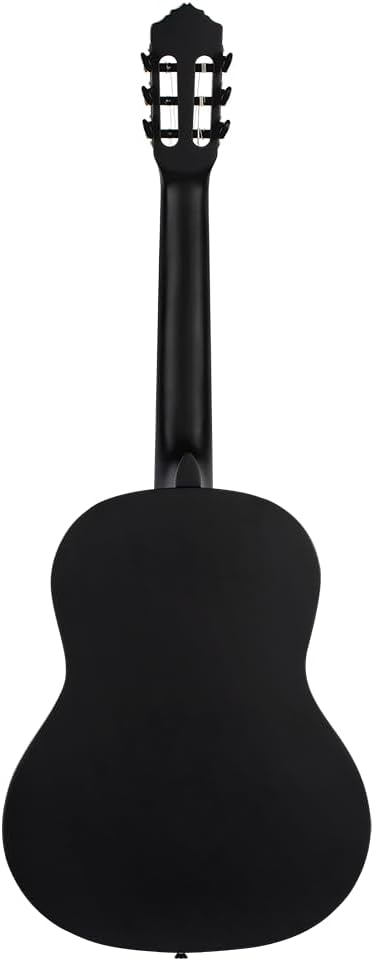 Ortega Student Series Full Size 6-String Nylon Classical Guitar, Matte Black (RST5MBK)