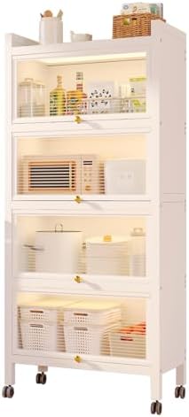 3-Tier Kitchen Pantry Storage Cabinet, Space-Saving Coffee Bar with Drawer, Versatile Baker's Rack, Stylish Kitchen Organizer, 40cm/15.7in Storage Solution