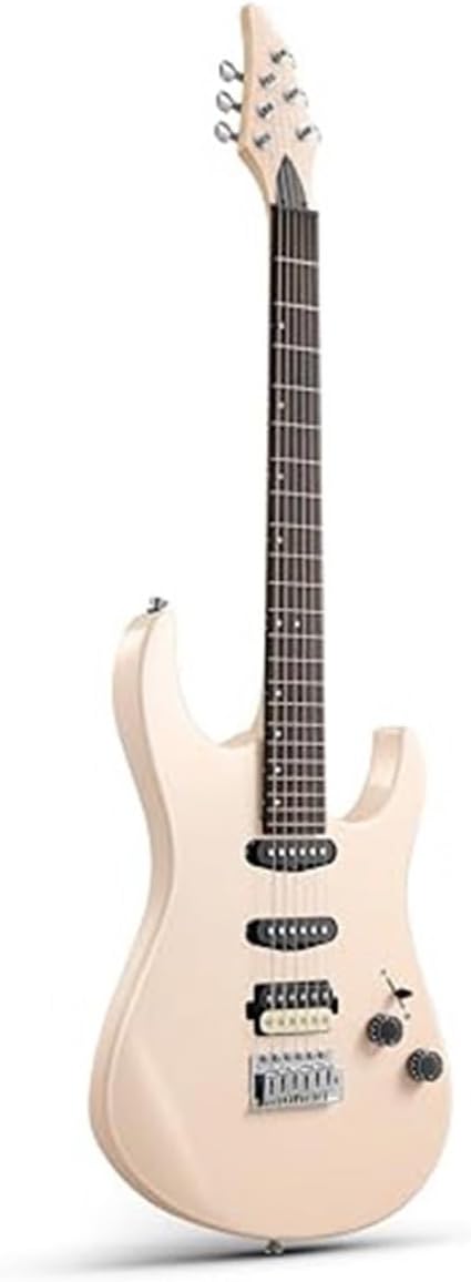Professional Full Size Solid Or Color Electric Guitar Sets Professional Electric Guitar(Pink)