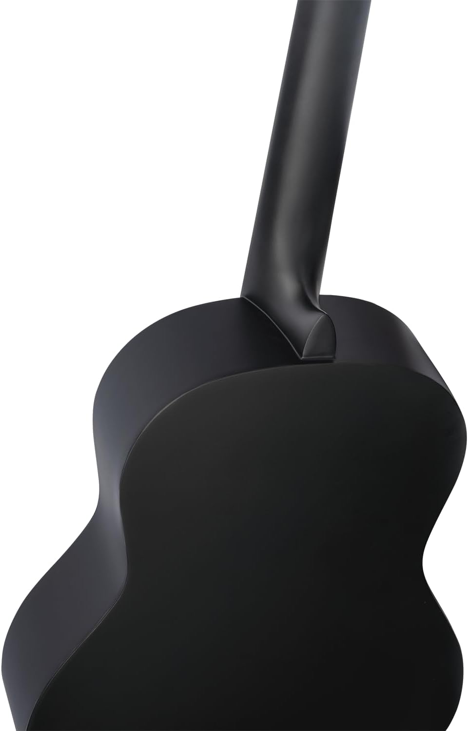 Ortega Student Series Full Size 6-String Nylon Classical Guitar, Matte Black (RST5MBK)