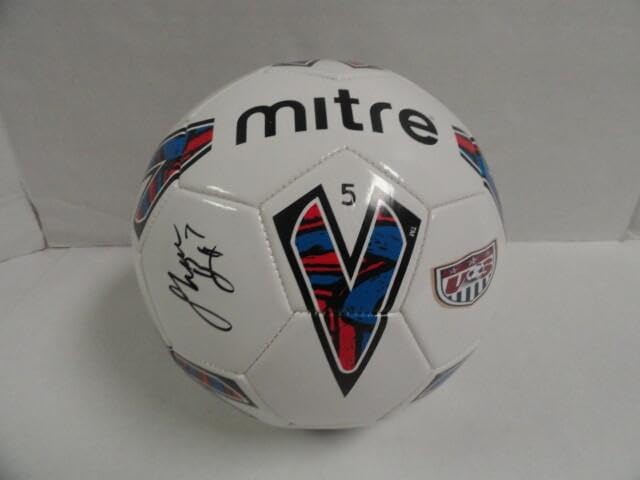 Shannon Boxx Signed Soccer Ball Team Usa Olympics Medal - Autographed Soccer Balls