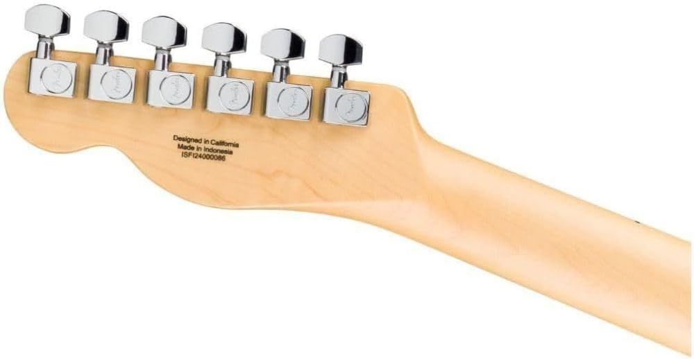 Fender Standard Telecaster Electric Guitar - Aqua Marine Metallic Bundle with Fender Classic Guitar Picks 12-Pack, 10ft Series Instrument Cable Black, Logo Guitar Strap 2in Black with White