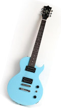 Professional Electric Guitar With Maple Neck Rosewood Fingerboard And Mahogany Solid Professional Electric Guitar(Blue)