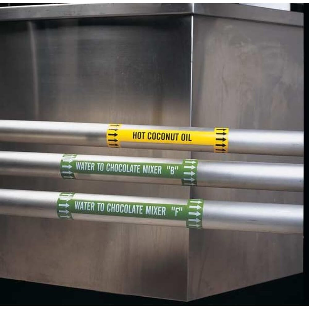 Brady 113125 GlobalMark 100' Length x 1.125' Width, B-595 Vinyl, Green Indoor/Outdoor Tape