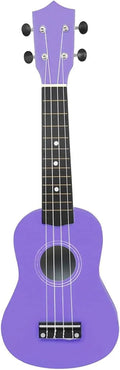 Adult Ukulele 21 Inch Ukulele 4 String Mini Guitar Music Instrument For Beginners(Purple)