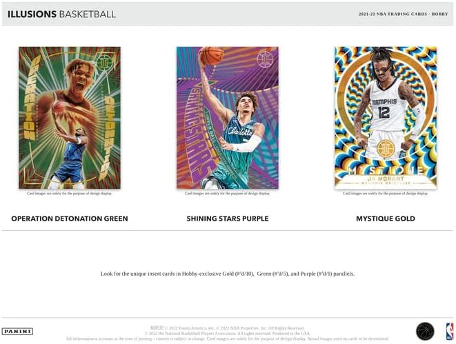 2021/22 Panini Illusions NBA Basketball HOBBY box (14 pks/bx)