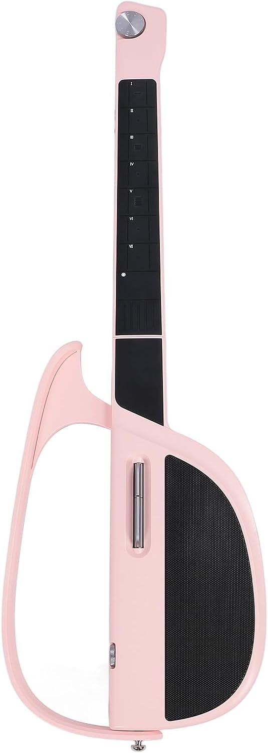 Stringless Guitar, Innovative Stringless Acoustic Electric Guitar, C1 Portable Foldable, for Beginners, Adults, Enthusiasts ()