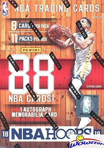 2018/2019 Panini Hoops Basketball HUGE Factory Sealed Blaster Box with AUTOGRAPH or MEM! Loaded with RCS & INSERTS! Look for RC & Autos of Luka Doncic, Shae Gilgeous Alexander, Jalen Brunsun & More!