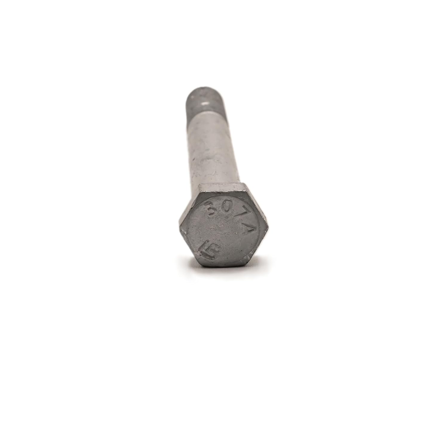 5/8'-11 x 14 Hot Dipped Galvanized Hex Bolt w/Nuts & Washers, Grade A, Partial Thread, Under-Sized, Quantity 25 - by Fastener Depot