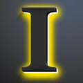 Backlit LED Illuminated House Numbers 20 Inch, Stainless Steel Hand-Polished For House Address Signs, Modern Light Up House Number, Metal Address Numbers With Lights,I