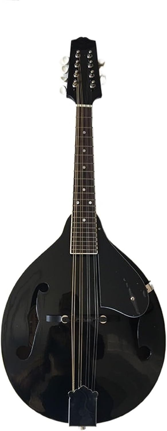 Mandolin F Type Guitar Eight String Instrument Round Red Beginner Mandolin String Instrument(5)