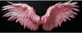 Paint by Numbers Kits for Adult Beginners, Paint by Numbers Pink Wings, DIY Paint by Numbers Painting with Paints and Brushes Kits, DIY Canvas Oil Painting Kit, for Home Decor (Without Frame) 80x220cm