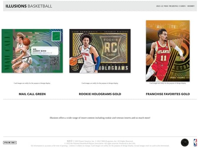 2021/22 Panini Illusions NBA Basketball HOBBY box (14 pks/bx)