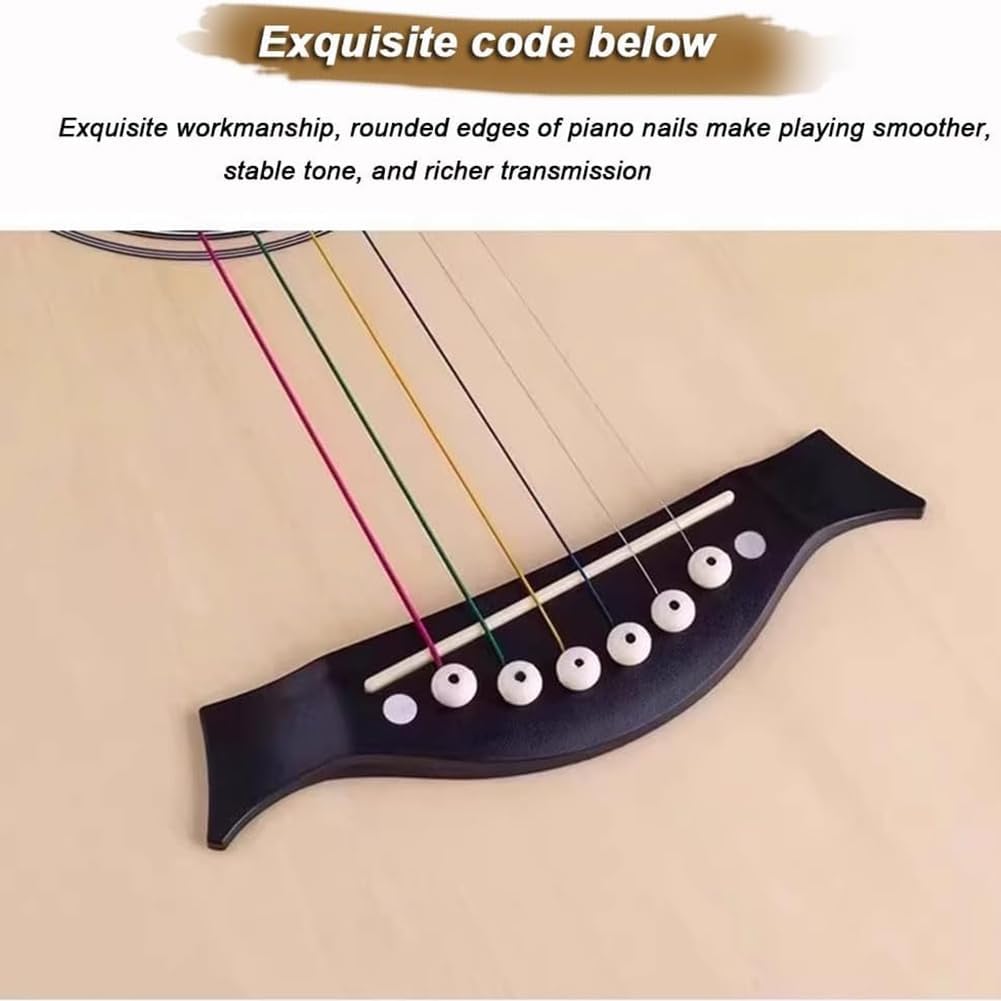 Acoustic Guitar for Beginner, Lightweight Body Suitable for Adult Teen, with Gig Bag, Tuner, Strap, Strings, Picks, Capo,Blue 1,41in