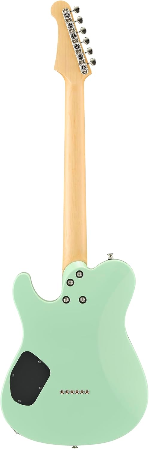 Pacifica SC Standard Plus Electric Guitar with Maple Fingerboard, Peppermint Green with Gig Case