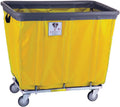 R&B Wire Products, Inc., Vinyl Basket Truck w/Air Cushion Bumper, Capacity 600 lb, Capacity Volume 15 ft³, Color Yellow, Model# 412SOBC/YEL