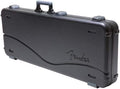Fender Deluxe Molded Guitar Case for Jazzmaster and Jaguar Electric Guitars, Military-Grade ABS Hard Shell with TSA Lock, Custom Foam Interior, Protective Travel Case, Black