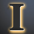 Backlit Illuminated LED House Numbers Upgrade Your Address Signs 16 Inch, Large Modern Light Up Address Numbers Signs, Stainlesss Steels Home Address Signs,I