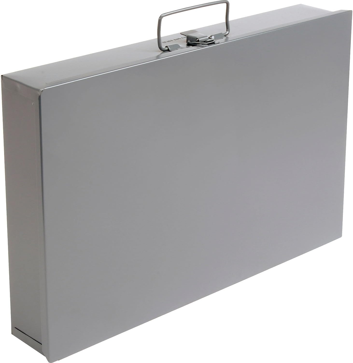 Global Industrial Durham Steel Compartment Box Rack with Four Adjustable Divider Compartment Boxes, 18' L x 12' W x 3' H Boxes, 20' L x 15-3/4'W x 15' H Overall