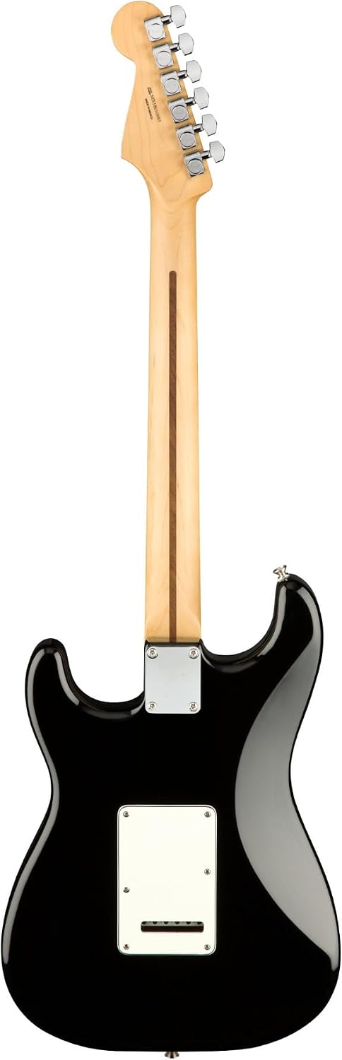 Fender Player Stratocaster SSS Electric Guitar, Black, Pau Ferro Fingerboard