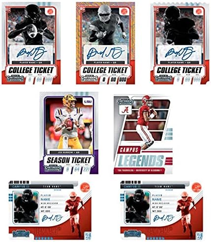 2021 Panini Contenders Draft Picks Football HOBBY box (6 pks/bx, ONE Autograph card per pk)