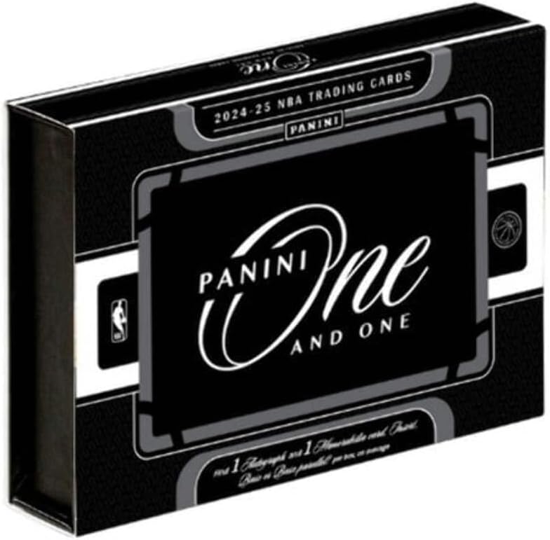 2024/25 Panini One and One Basketball Hobby Trading Card Box (1 Autograph Card Per Box)