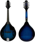 Eight String Mandolin Electric Guitar Musical Instrument Wine Red Professional Performance Beginner Mandolin String Instrument(8)