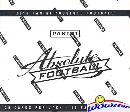 2018 Panini Absolute NFL Football MASSIVE Factory Sealed JUMBO FAT PACK Box with 240 Cards! Look for Rookies & Autographs's of Baker Mayfield, Sam Darnold, Saquon Barkley & More! WOWZZER!