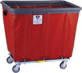 R&B Wire Products, Inc., Vinyl Basket Truck w/Air Cushion Bumper, Capacity 600 lb, Capacity Volume 22 ft³, Color Red, Model# 418SOBC/RD