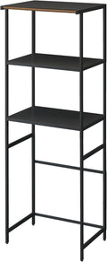 YAMAZAKI Home Tower Kitchen Appliance Storage Rack Metal Shelving Unit - Standing Organizer Heavy Duty Shelves - 67-Inch (Fridge), 67' - Steel