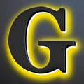 Backlit LED Illuminated House Numbers 20 Inch, Stainless Steel Hand-Polished For House Address Signs, Modern Light Up House Number, Metal Address Numbers With Lights,G