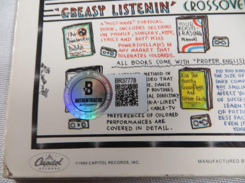 George Clinton Signed Autographed Record Album Cover R&B Skeletons BAS BR37778