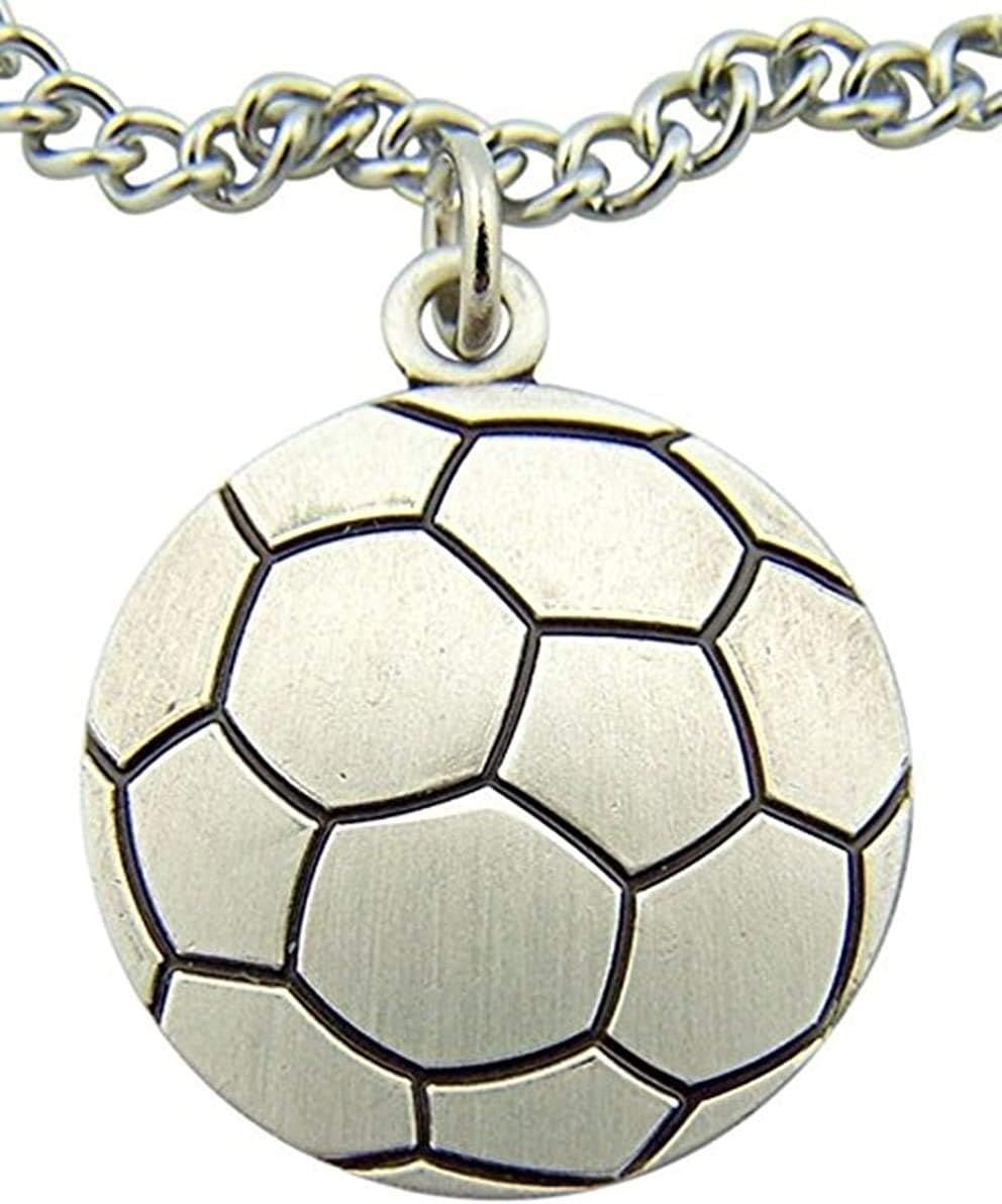 Religious Gifts Sterling Silver Sports Medal with Saint Christopher Protect This Athlete Back
