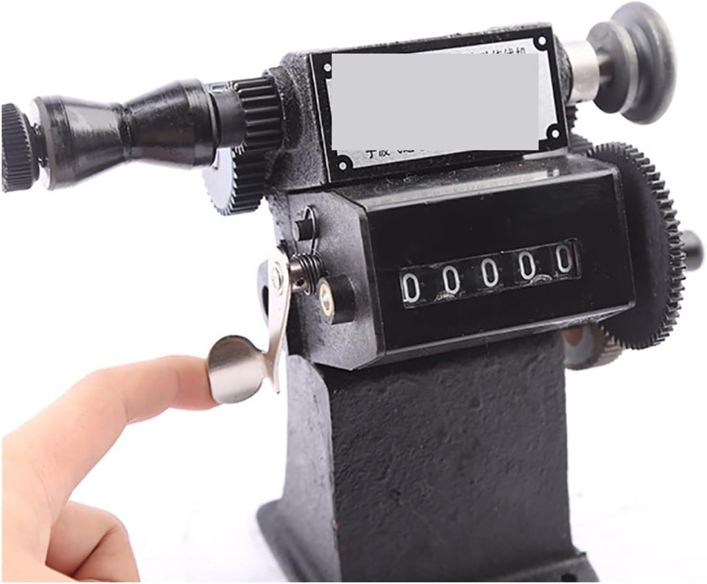 Coil Winding Machine, NZ-1 Hand Crank Electronic Counting Winding Machine, Small Home Hand Winding Machine, Stranding Machine Mini Count Winding Tools,for Guitar Pickup Coils Motor Coils