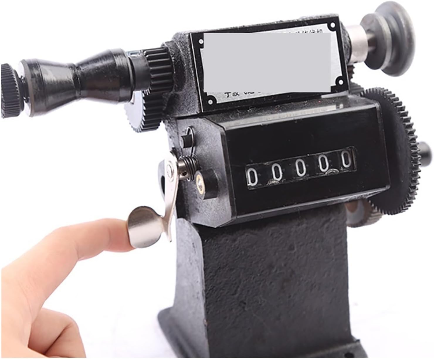 Coil Winding Machine, NZ-1 Hand Crank Electronic Counting Winding Machine, Small Home Hand Winding Machine, Stranding Machine Mini Count Winding Tools,for Guitar Pickup Coils Motor Coils