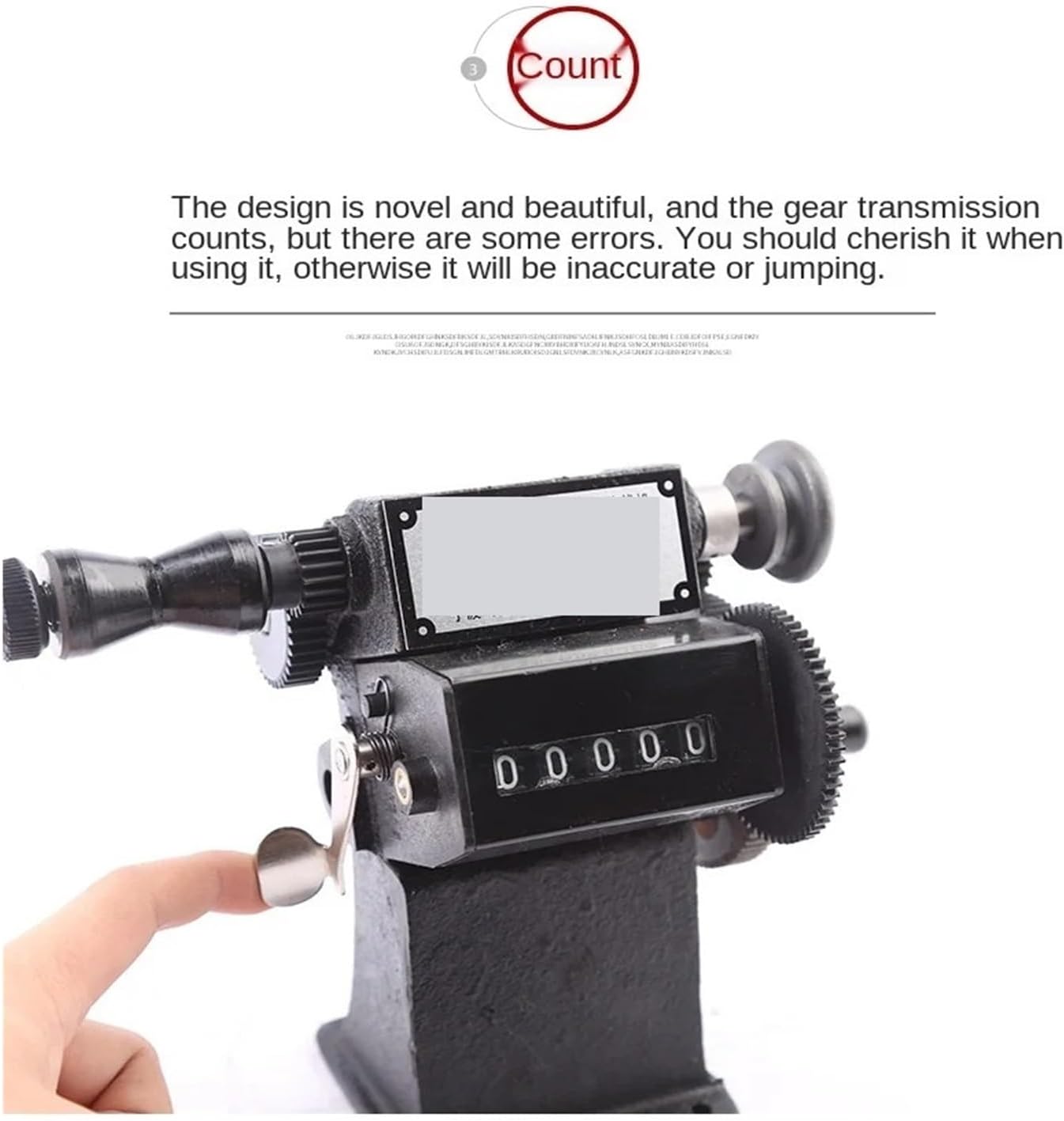 Coil Winding Machine, NZ-1 Hand Crank Electronic Counting Winding Machine, Small Home Hand Winding Machine, Stranding Machine Mini Count Winding Tools,for Guitar Pickup Coils Motor Coils