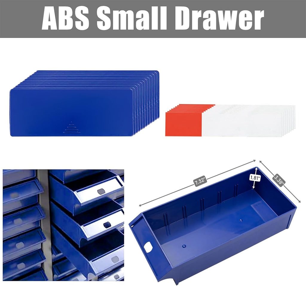 40 Drawers Parts Cabinet Bolt and Nut Tool Storage Cabinet Part, Drawer Plastic Tool Organizer with ABS Material for Hardware Storage, Hardware Organizer