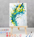Paint by Numbers Kit for Beginner Musical Instruments Art Kit Adult Paint by Number on Canvas Guitar DIY Acrylic Watercolor Oil Painting for Home Decor Gift 40x53 inch Model YEYUMEOZK-Q