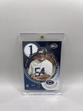 Brian Urlacher Corey Simon 2000 Playoff Contenders Round 1 Rookie Auto W/Mag L2 - Football Slabbed Autographed Rookie Cards