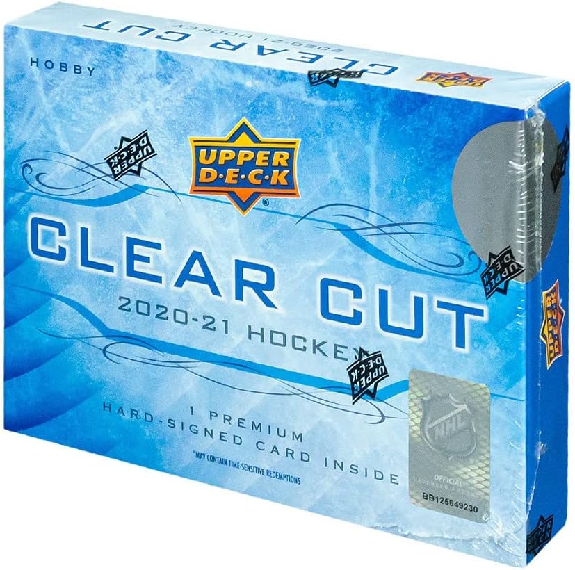 2020-21 Upper Deck Clear Cut Hockey Hobby Box