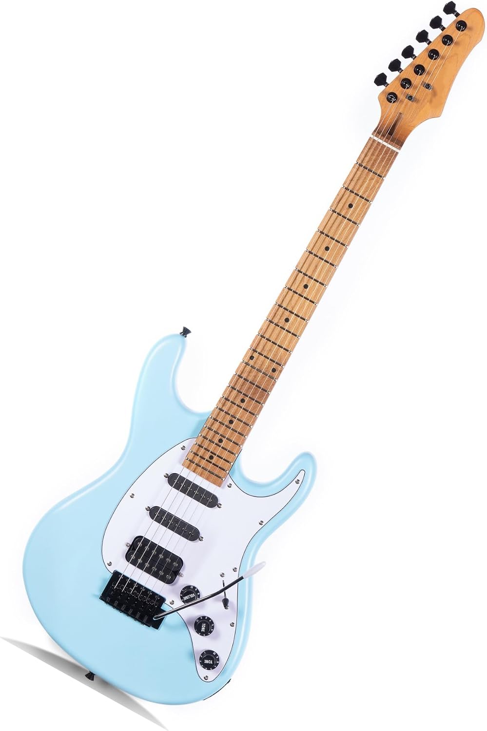Professional Electric Guitar Playing And Practice Instrument Suitable For Beginners Professional Electric Guitar(Blue)