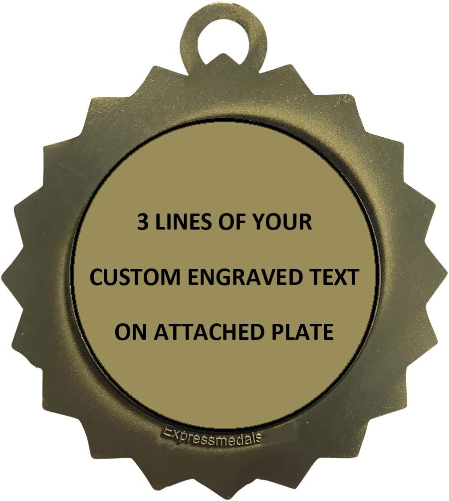 1 to 50 Packs Golf Gold Medals Trophy Award with Free Custom Engraving D03-MY425