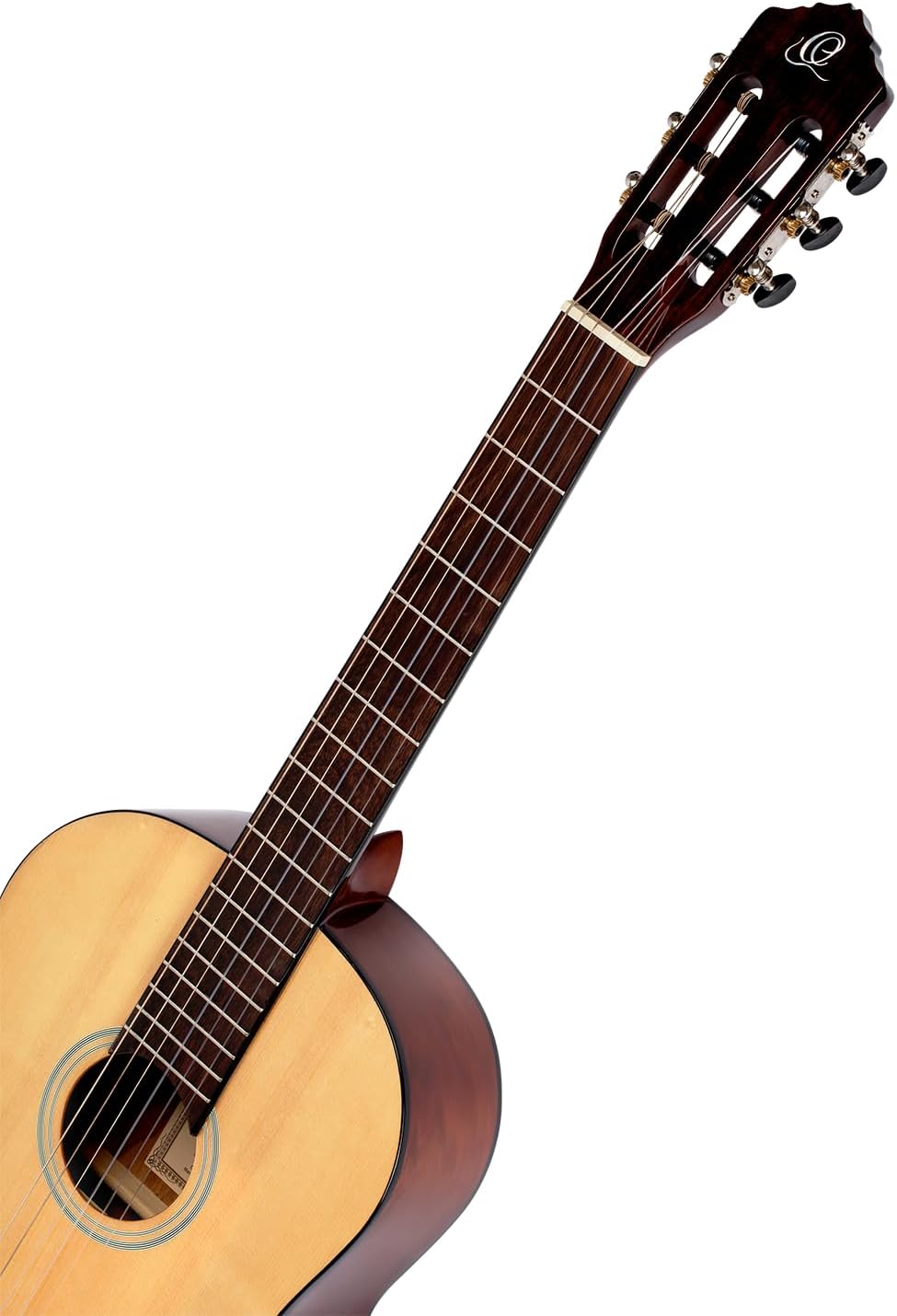 Ortega Student Series Full Size 6-String Nylon Classical Guitar, Gloss Spruce Top (RST5)