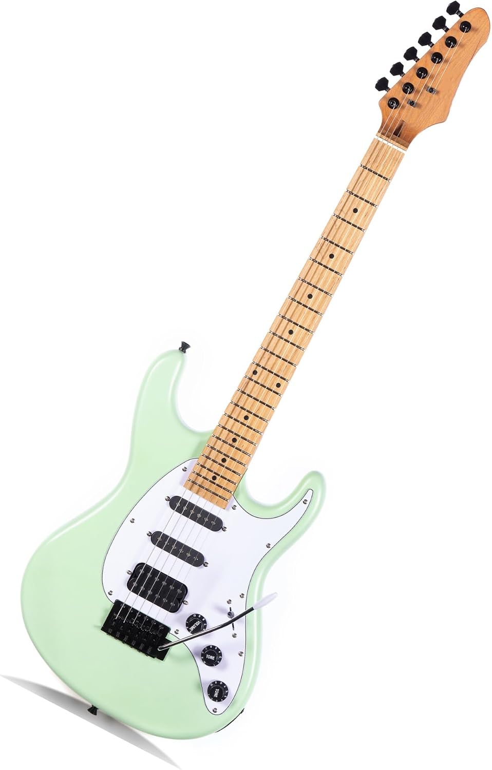 Electric Guitar Playing Instrument Professional Beginners And Adults Professional Electric Guitar(Green)