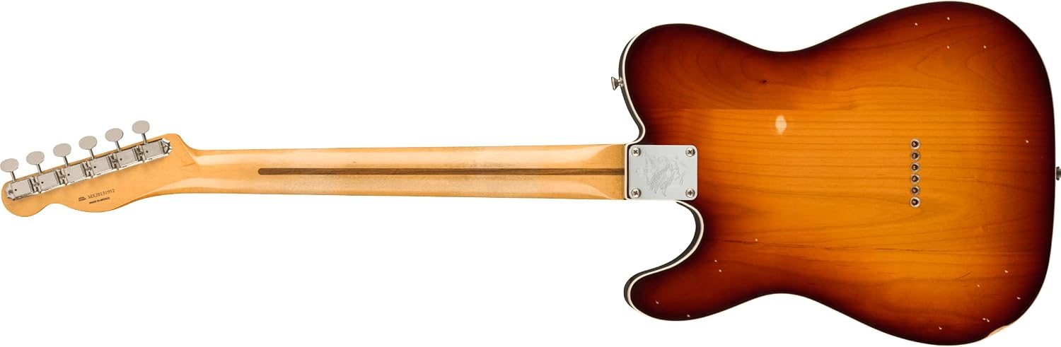 Fender Jason Isbell Custom Telecaster Electric Guitar, 3-Color Chocolate Burst, Rosewood Fingerboard