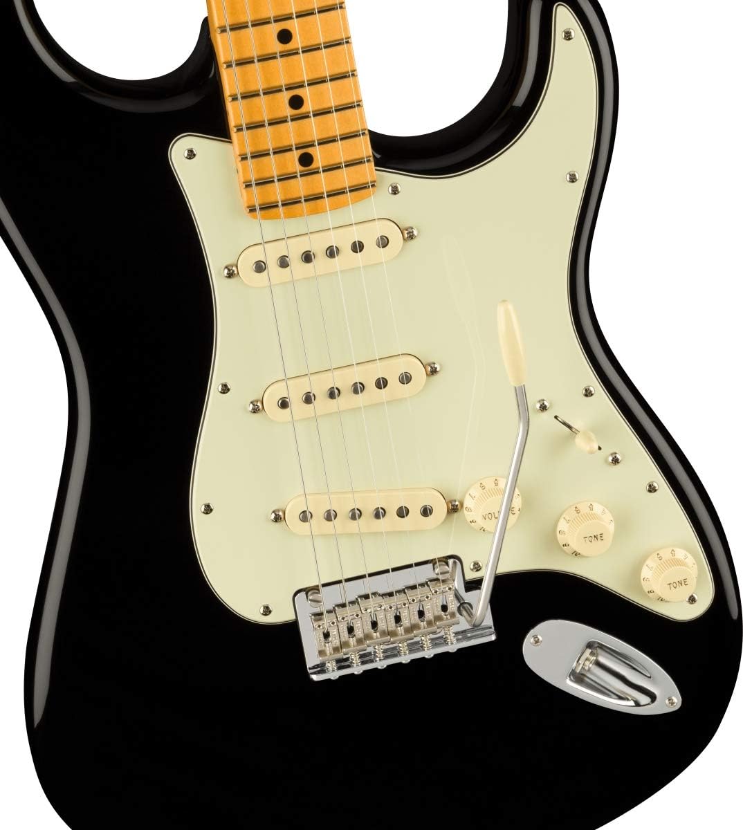 Fender American Professional II Stratocaster - Black with Maple Fingerboard