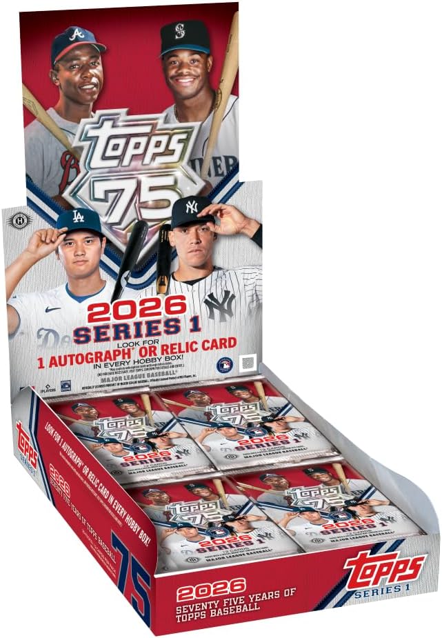MLB 2026 TOPPS Series 1 Baseball Hobby Box