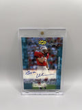 Brian Urlacher 2000 Upper Deck Ionix UD Authentics Rookie Auto #/300 W/Mag L1 - Football Slabbed Autographed Rookie Cards
