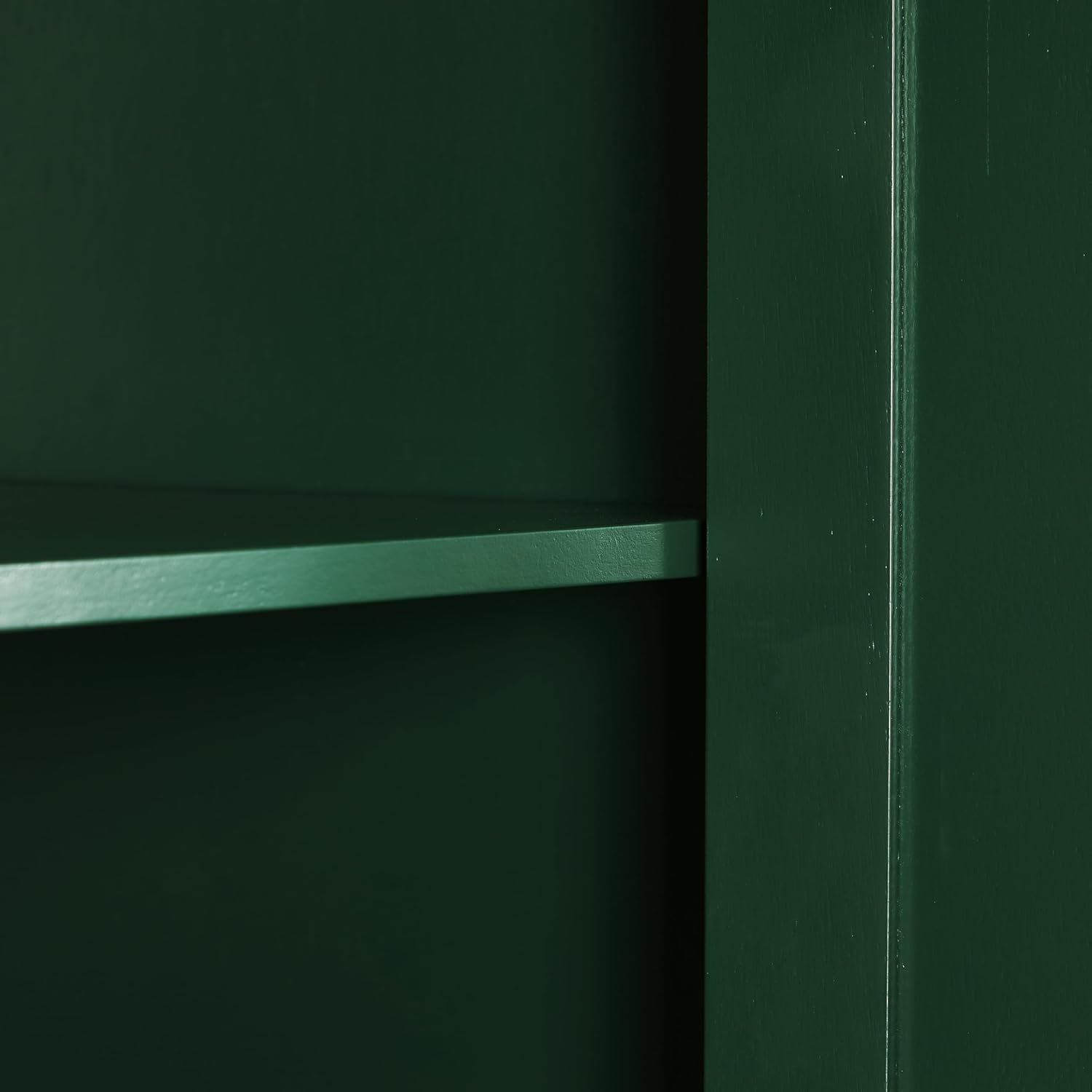 Crosley Furniture Savannah Tall Pantry Storage Cabinet with Shelves, Kitchen, Dining, or Laundry Room, Hunter Green