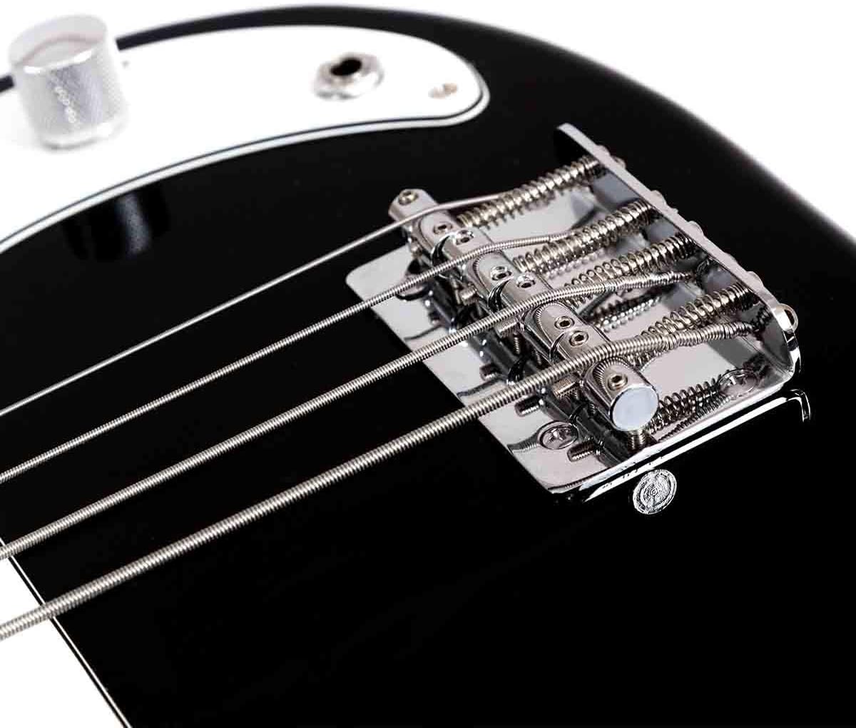 S AFSTAR Electric Bass Guitar 4 Strings Full Size Electric Bass with Amp Cord Strap & Carrying Bag, Rosewood Exquisite Stylish Bass Guitar for Starters Beginners Junior Senior Adults